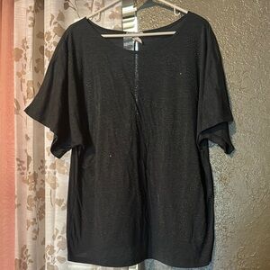 Elegant Black Women's Top